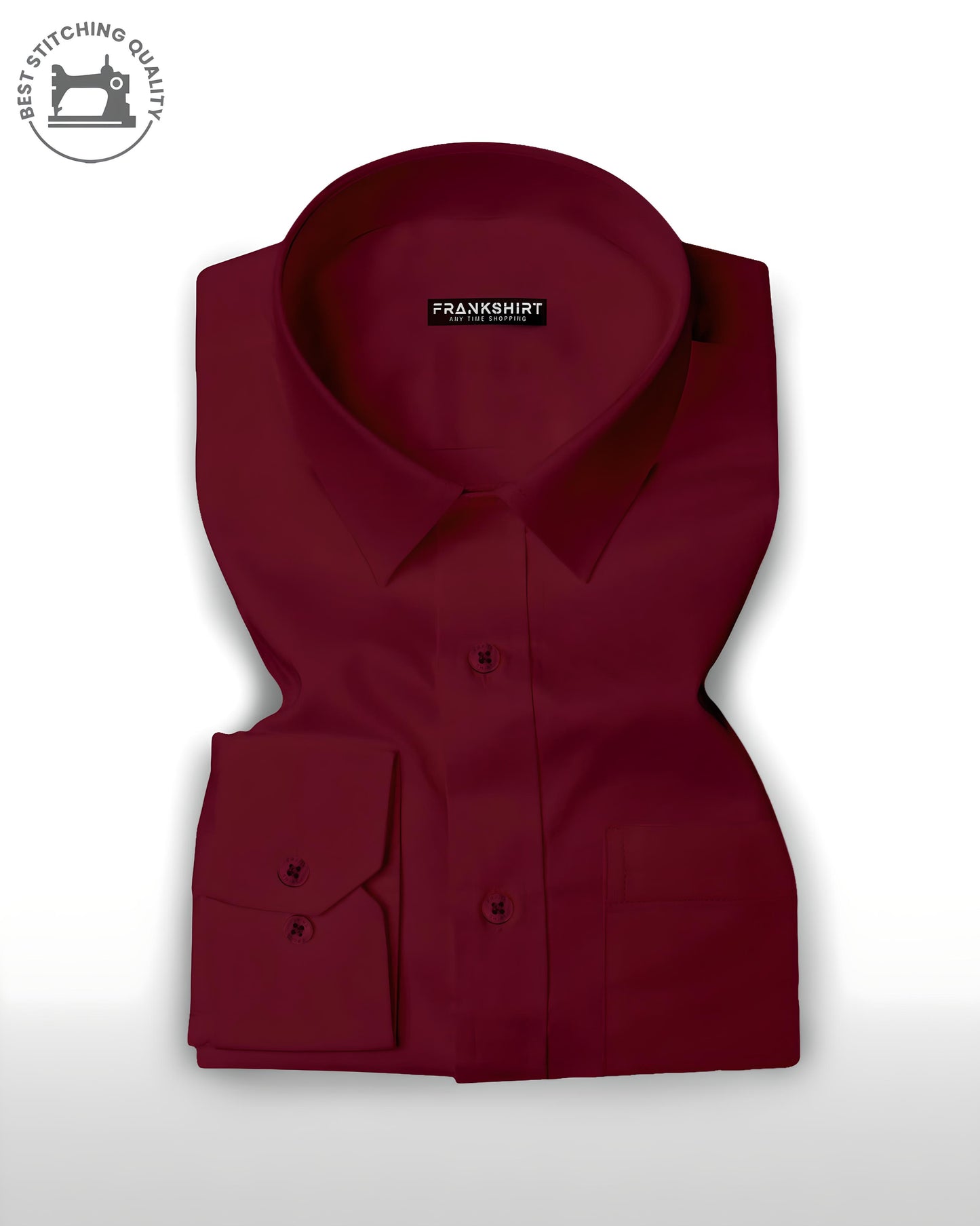 Premium Maroon I Formal Shirt I Cotton Shirt (FS006)