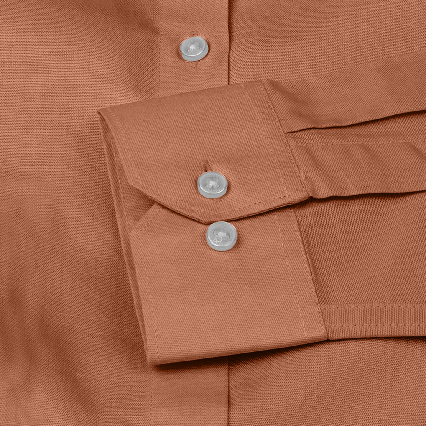 Dusty Brown Linen Shirt for Man