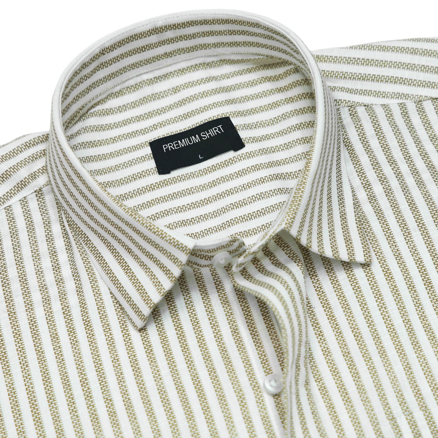 Golden Era Pinstripe Linen Shirt