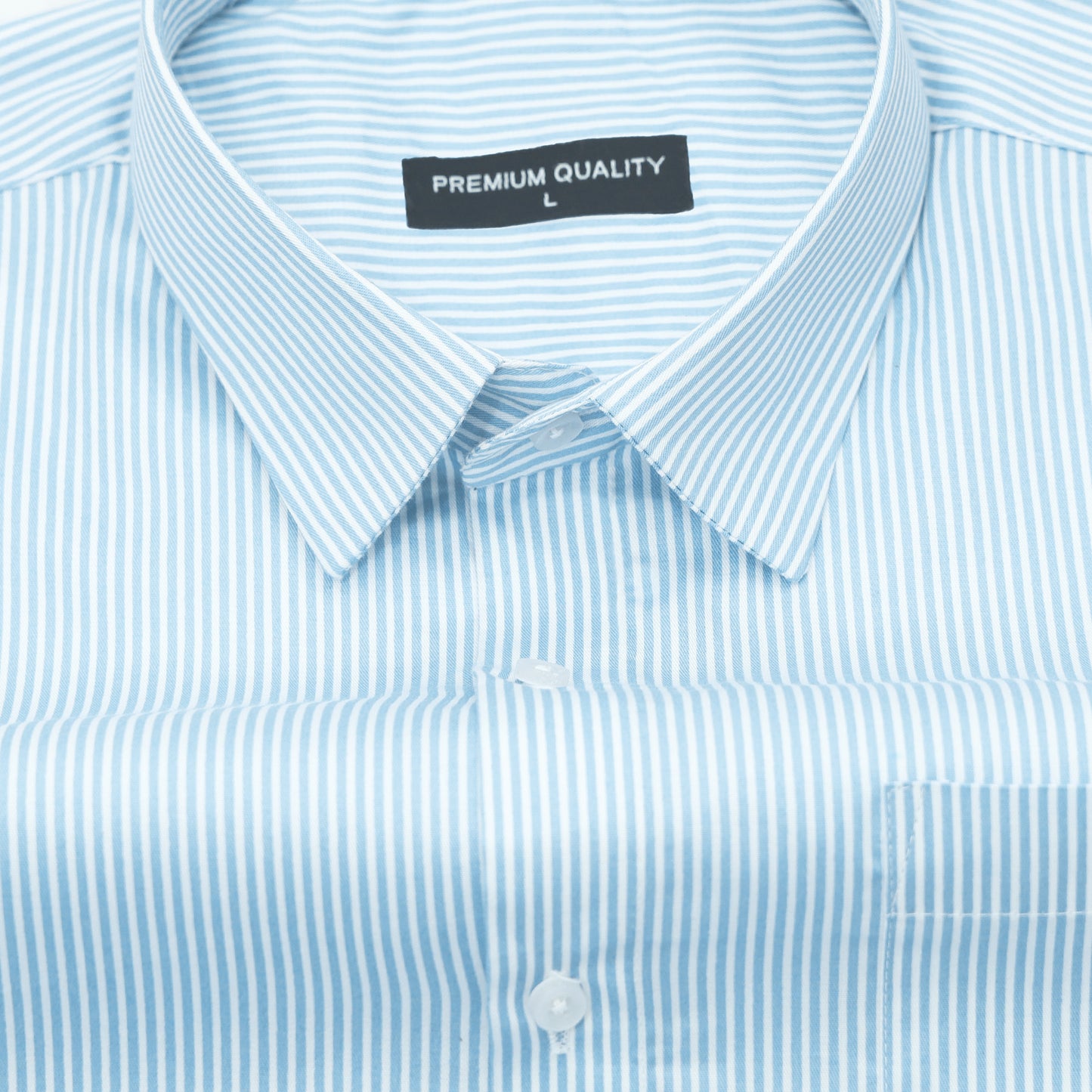 Ocean Breeze Cotton Blend Stripes Shirt for Men
