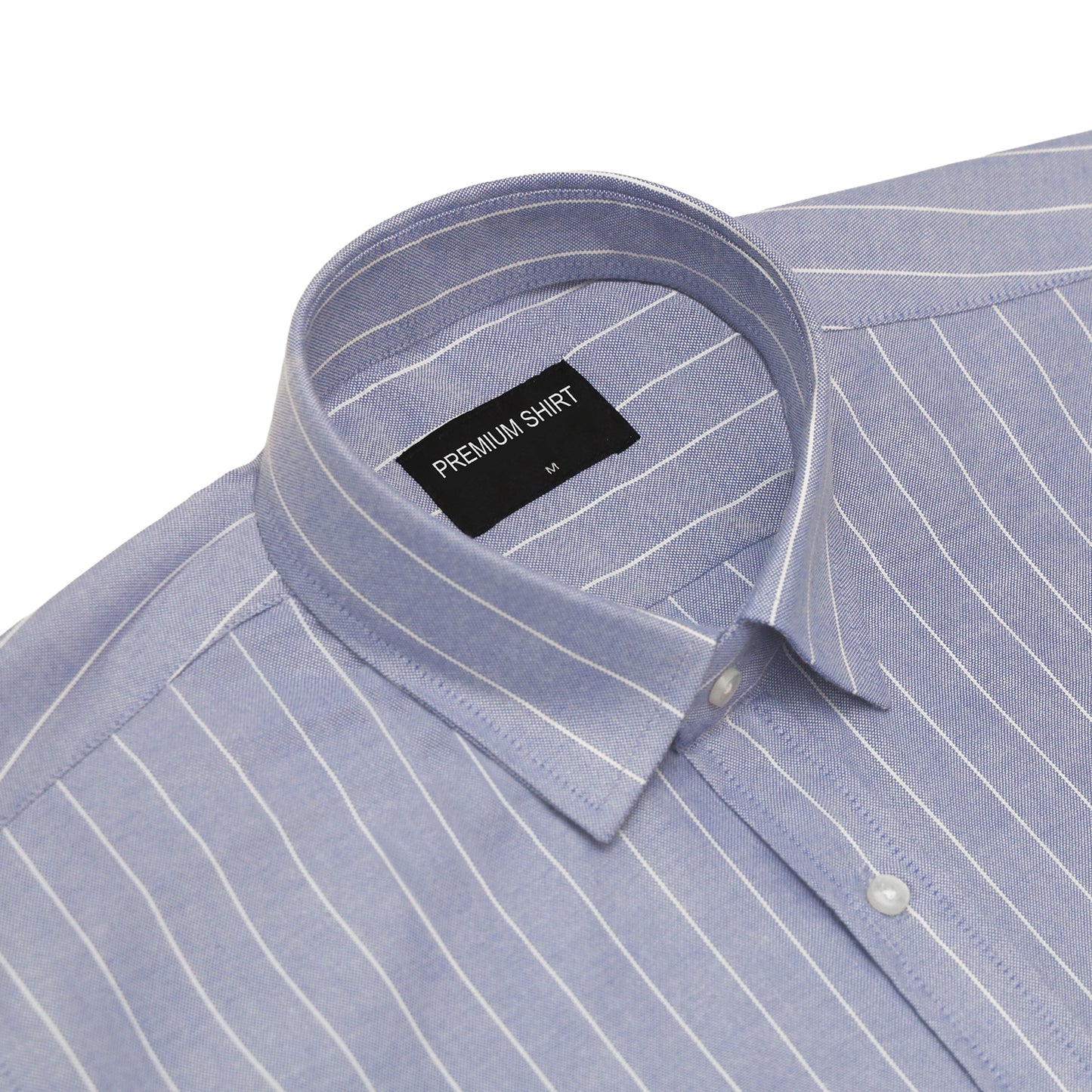 Lavender Pinstripe Oxford Shirt