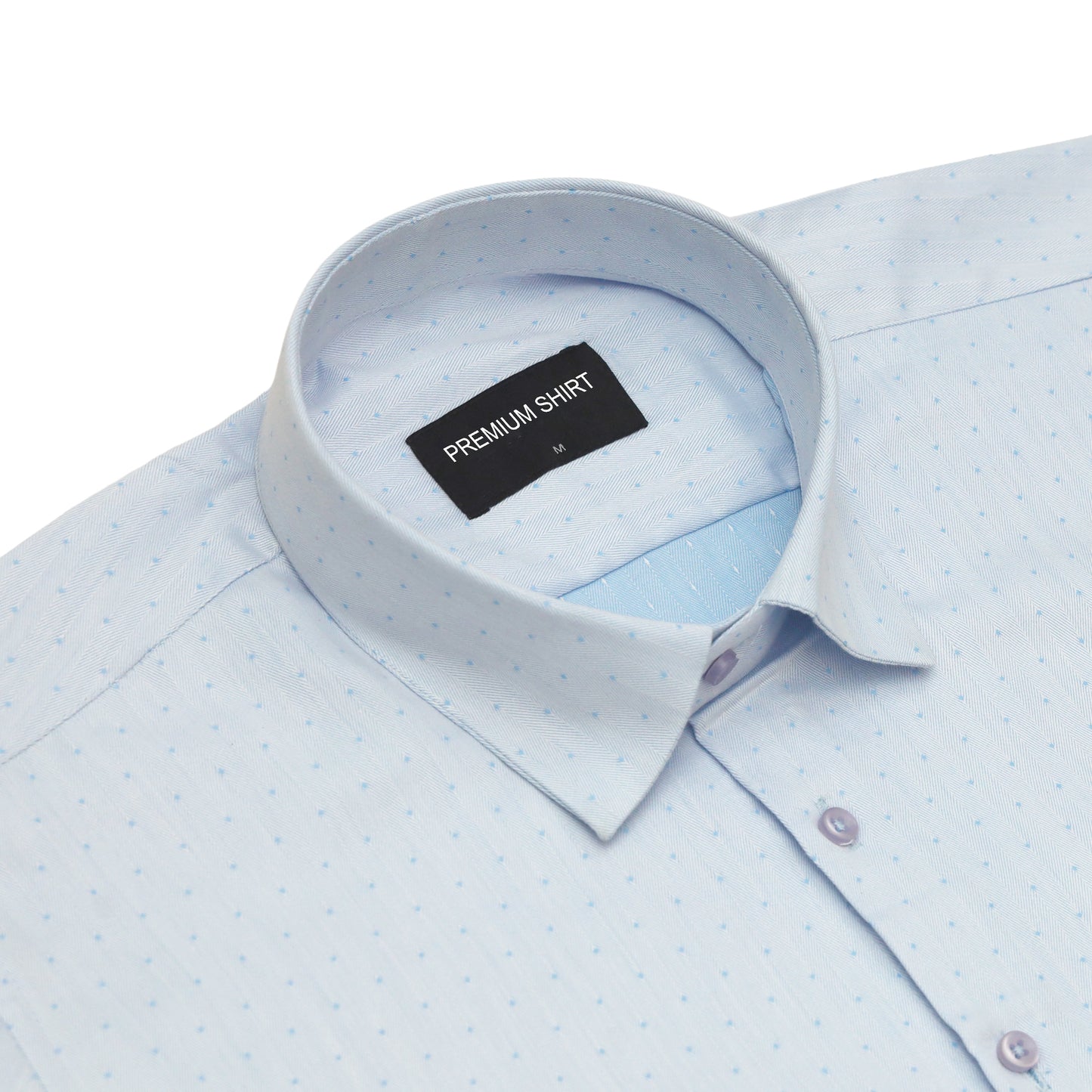 Glaciar Blue Party Wear Shirt for Men