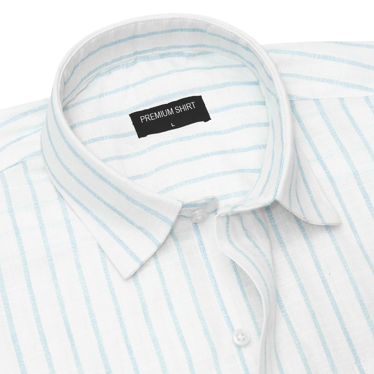 Skyline Pinstripe Linen Shirt