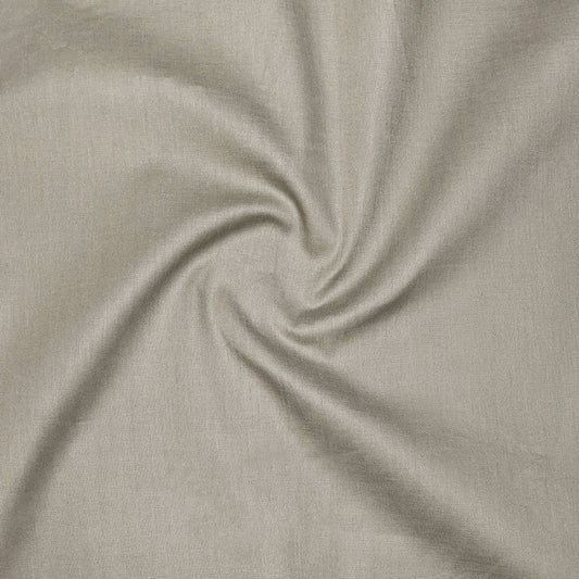 Khaki Grey Oxford Cotton Shirt For Men