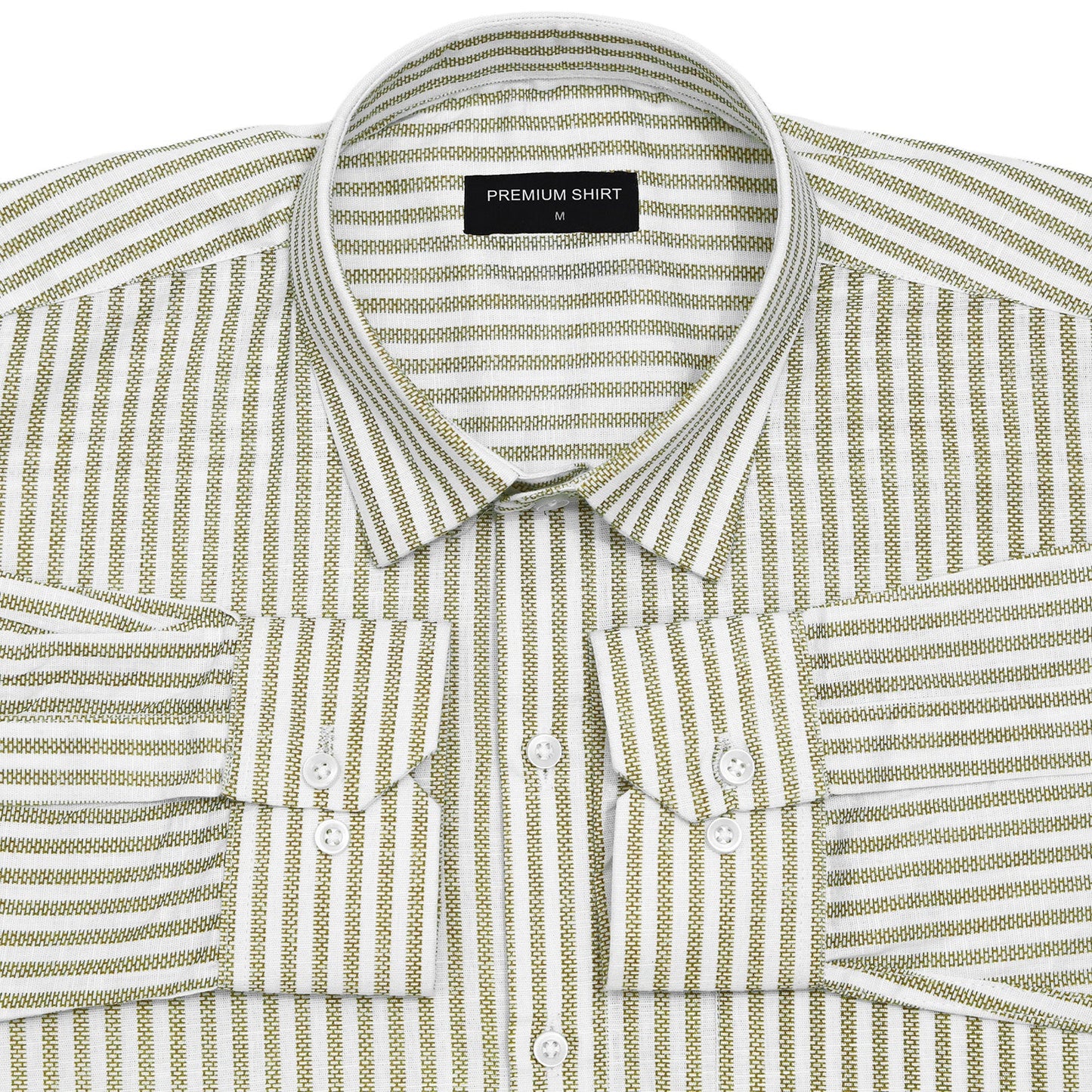 Golden Era Pinstripe Linen Shirt
