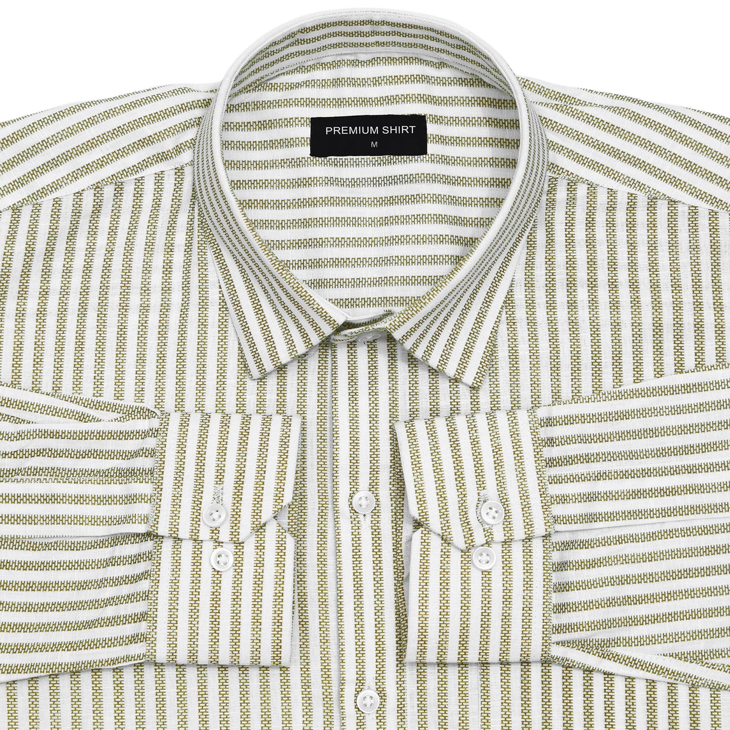 Golden Era Pinstripe Linen Shirt