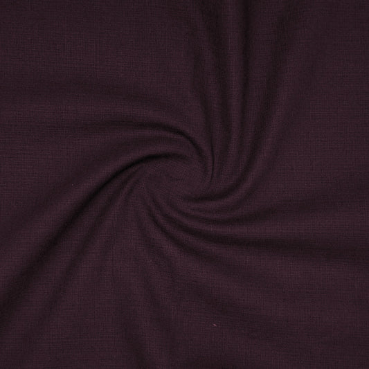 Wine Textured Linen Shirt For Men