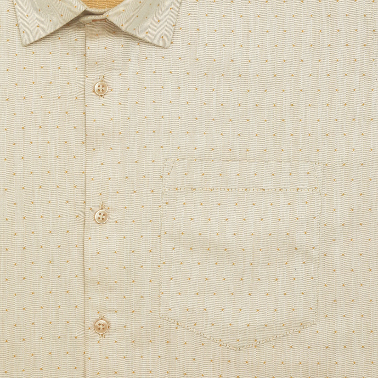 Sun Biege Party Wear Shirt for Men