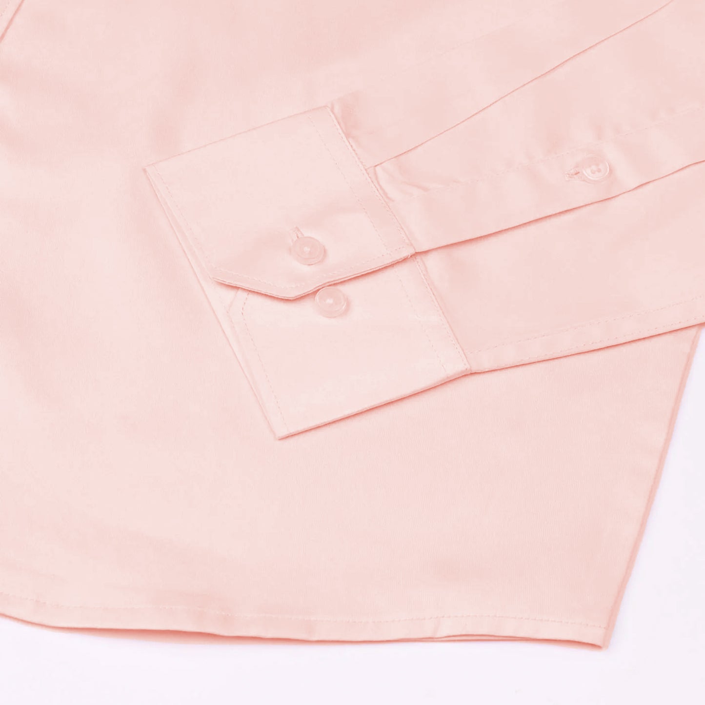 300GSM Blush Pink Premium Satin Shirt for Men