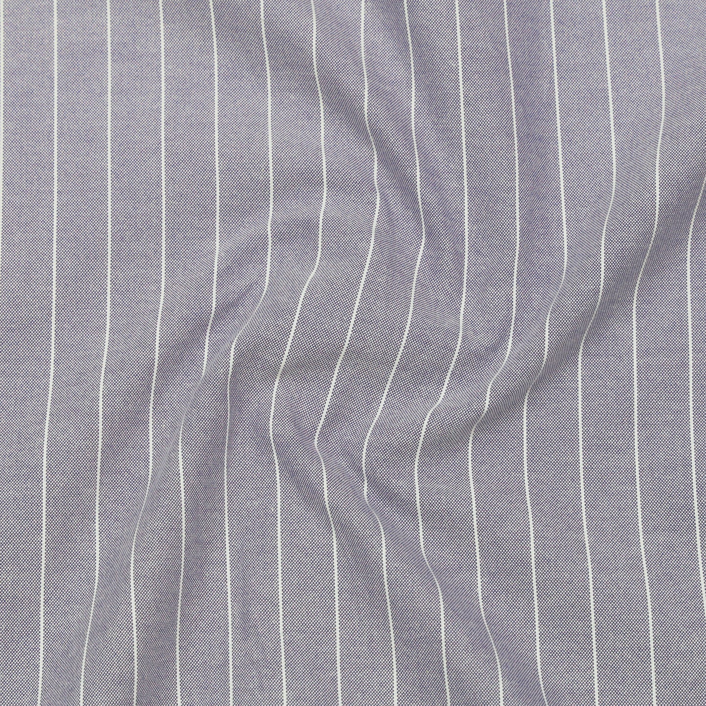 Periwinkle Pinstripe Oxford Shirt
