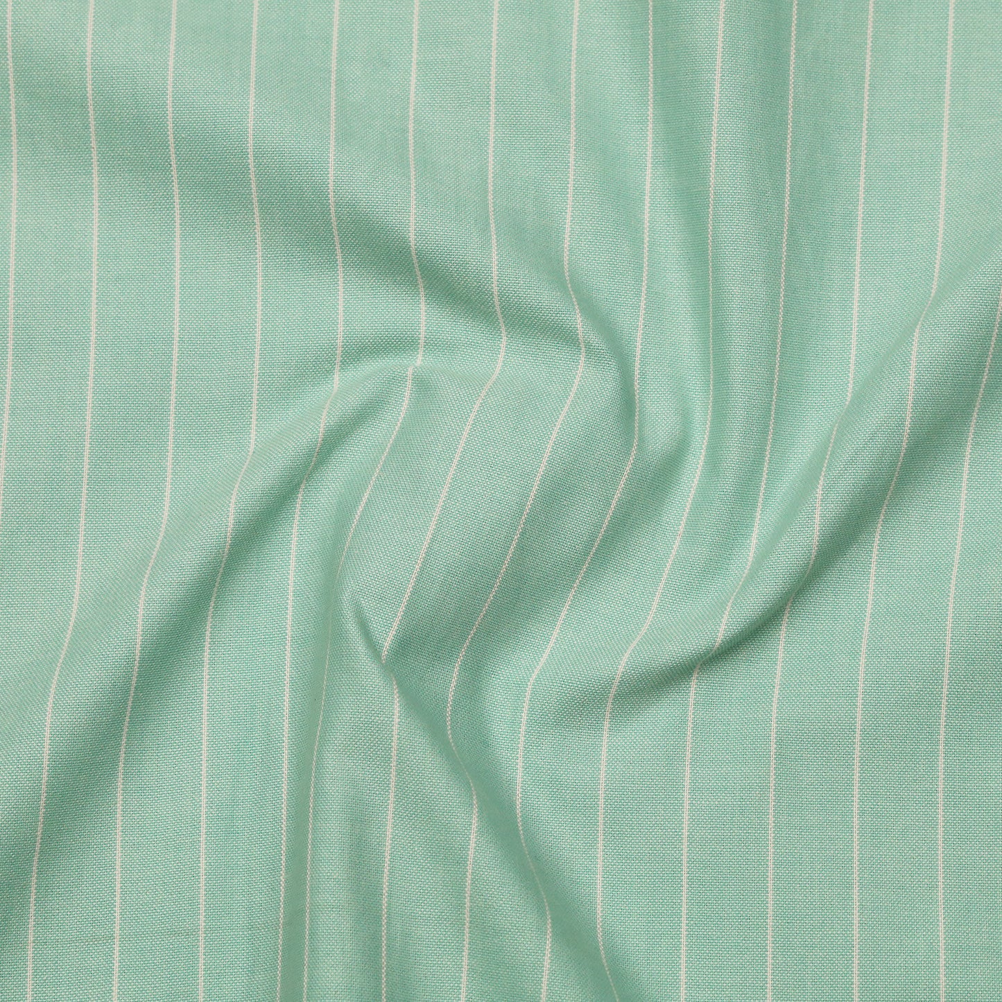 Icy Mint Pinstripe Oxford Shirt