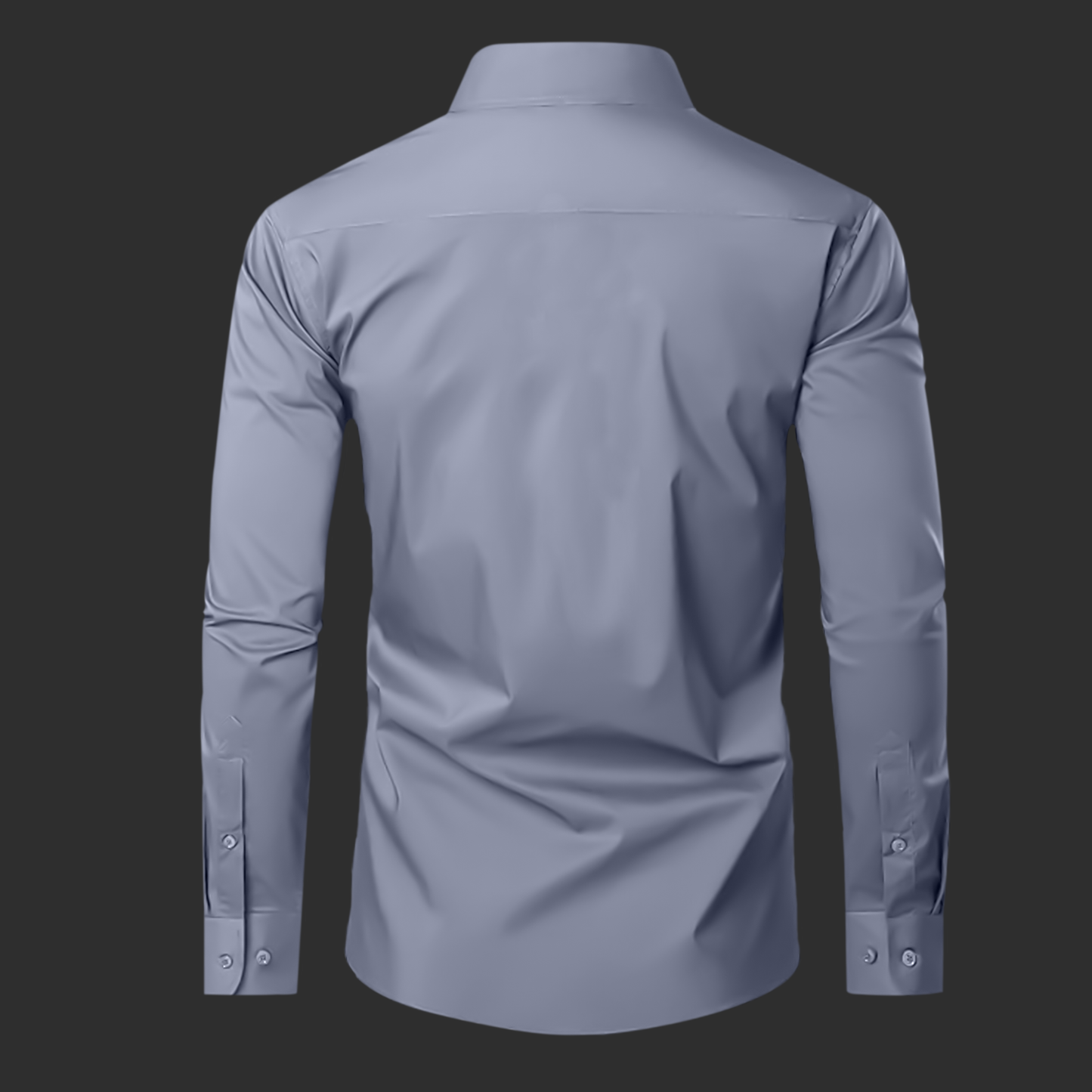 Premium Cotton Solid Shirt for Man (Dark Grey)