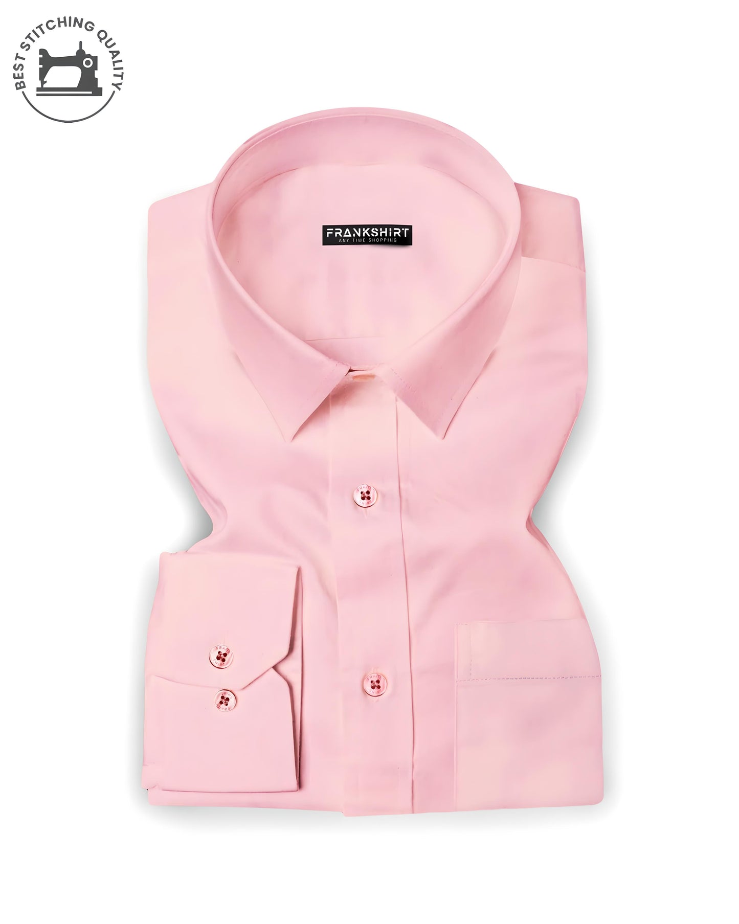 Premium Light Pink I Formal Shirt I Regular Fit I Cotton Shirt(FS004)