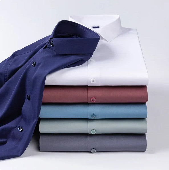 Premium Cotton Solid Shirt for Man (Light Pink)(FS004)