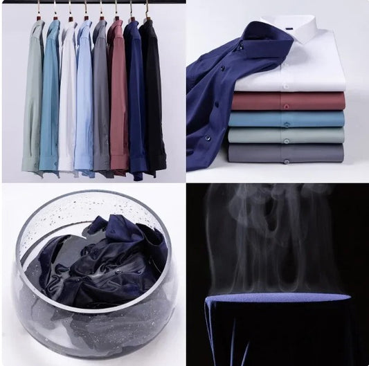 Pack of 2 Premium Cotton Shirt for Man (Royal Blue And Pista)