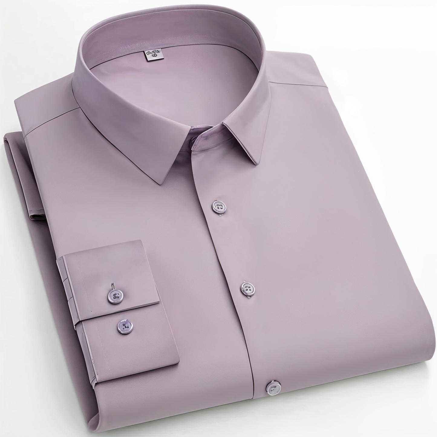 Cotton Blend Solid Shirts (Rose Gold)
