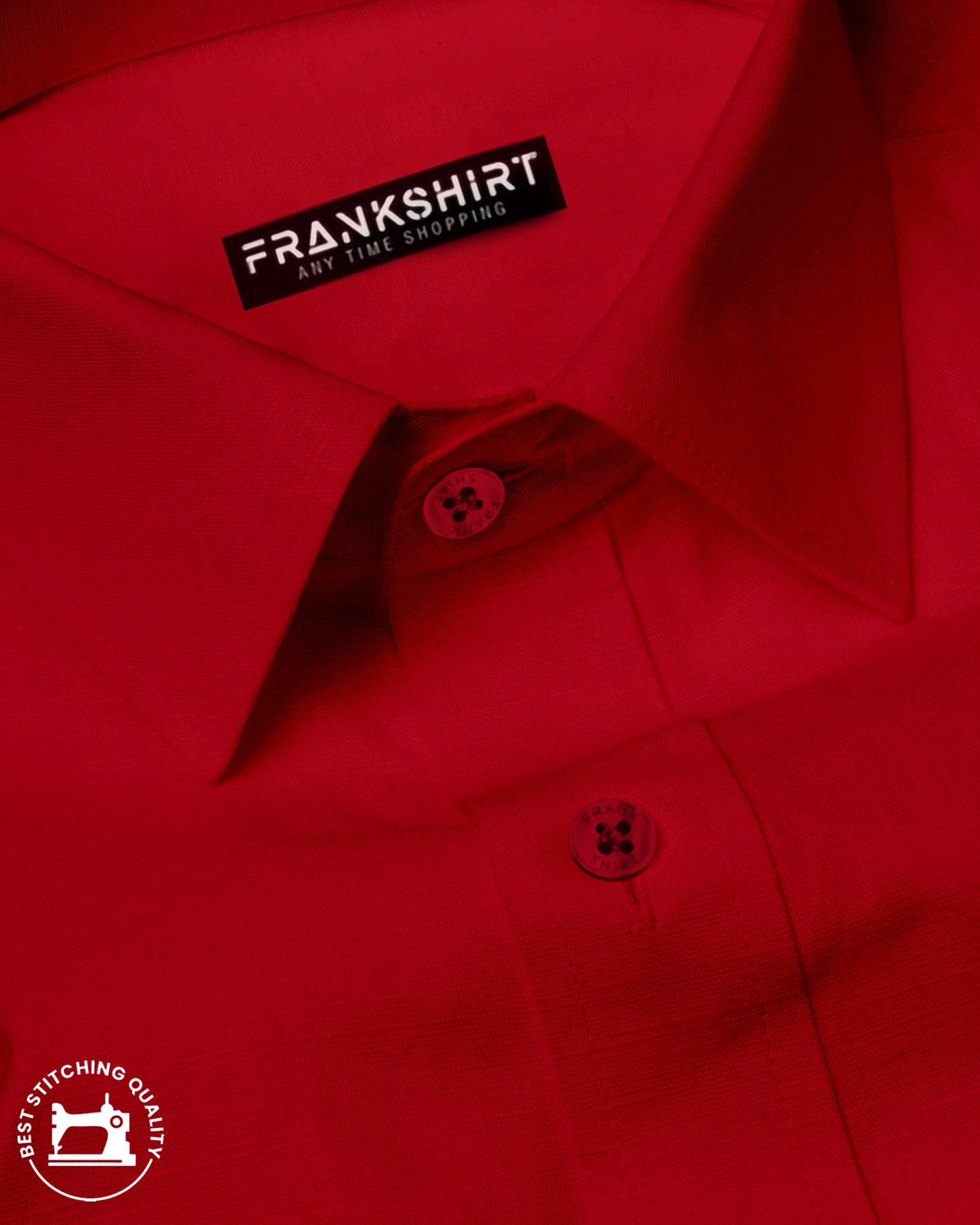 Premium Blood Red I Formal Shirt I Regular Fit I Cotton Shirt(FS020)