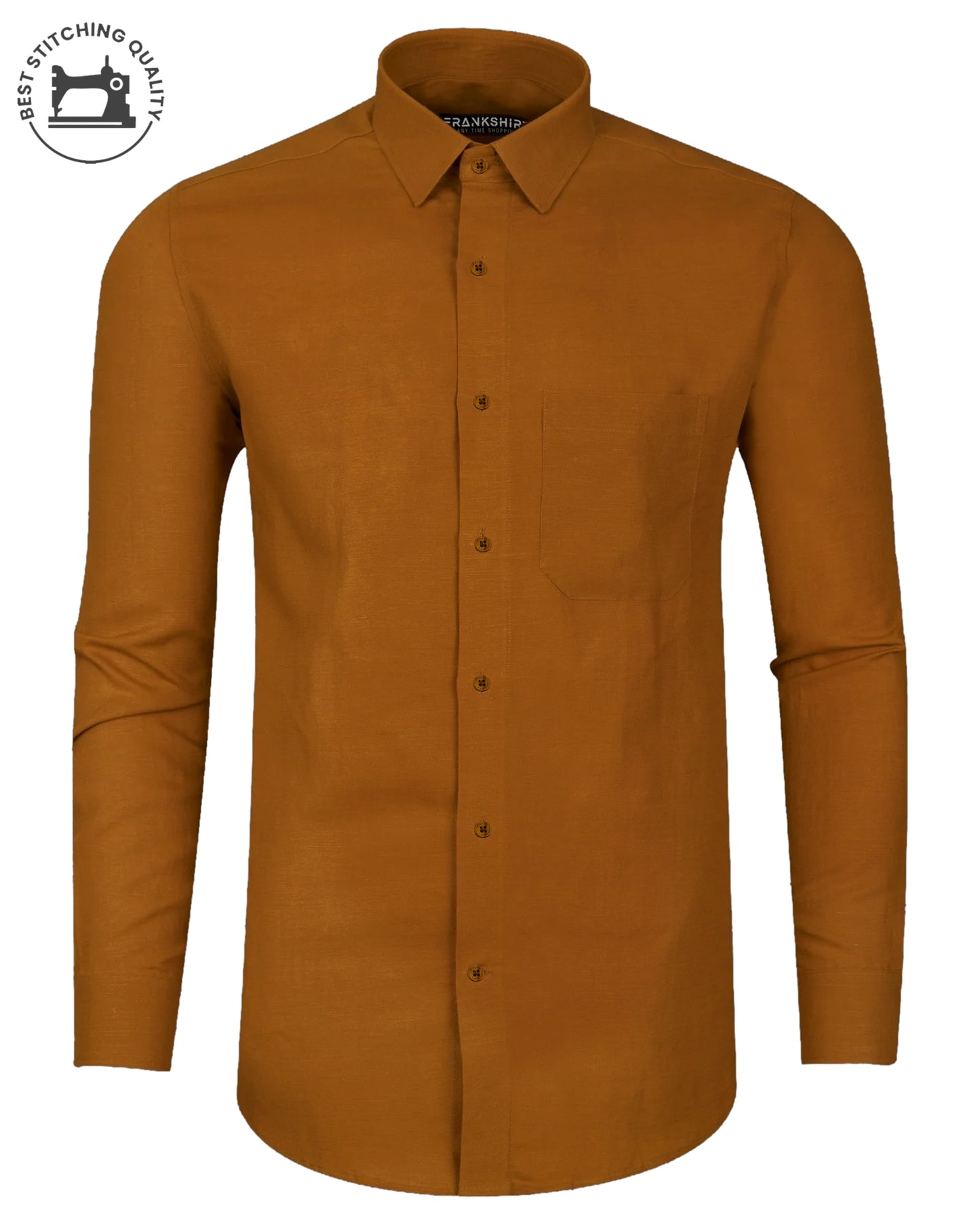 Premium Mustard I Formal Shirt I Cotton Shirt (FS016)