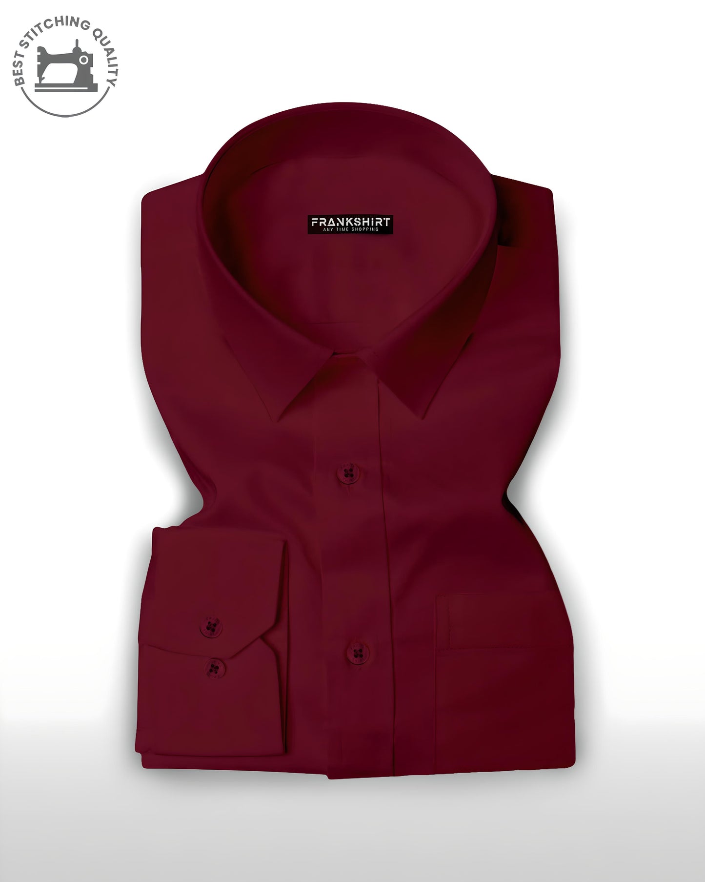 Premium Maroon  I Formal Shirt I Regular Fit I Cotton Shirt