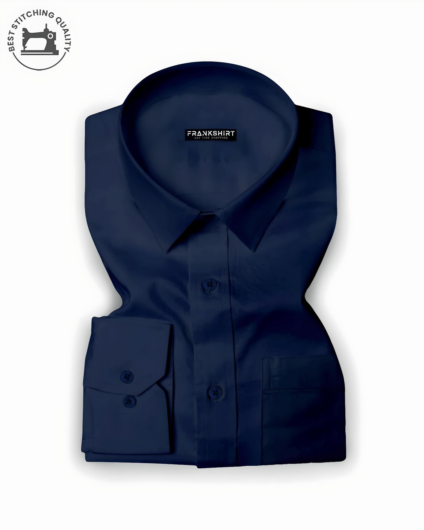 Premium Navy Blue I Formal Shirt I Regular Fit I Cotton Shirt