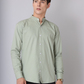 Frankshirt Chinese Collar Pista Tailored Fit Cotton Casual Shirt for Man