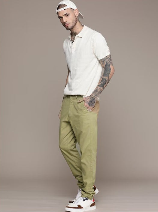 Frankshop Exclusive Casual Trouser for Men (Beige)