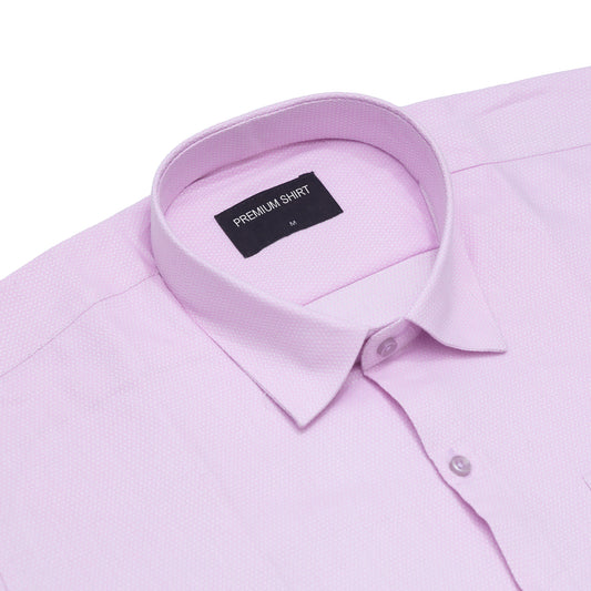 Lilac Glow Party Wear Shirt for Men
