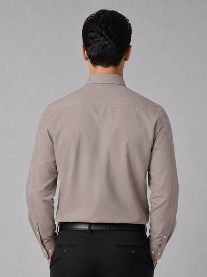 New Brown Oxford Cotton Shirt For Men