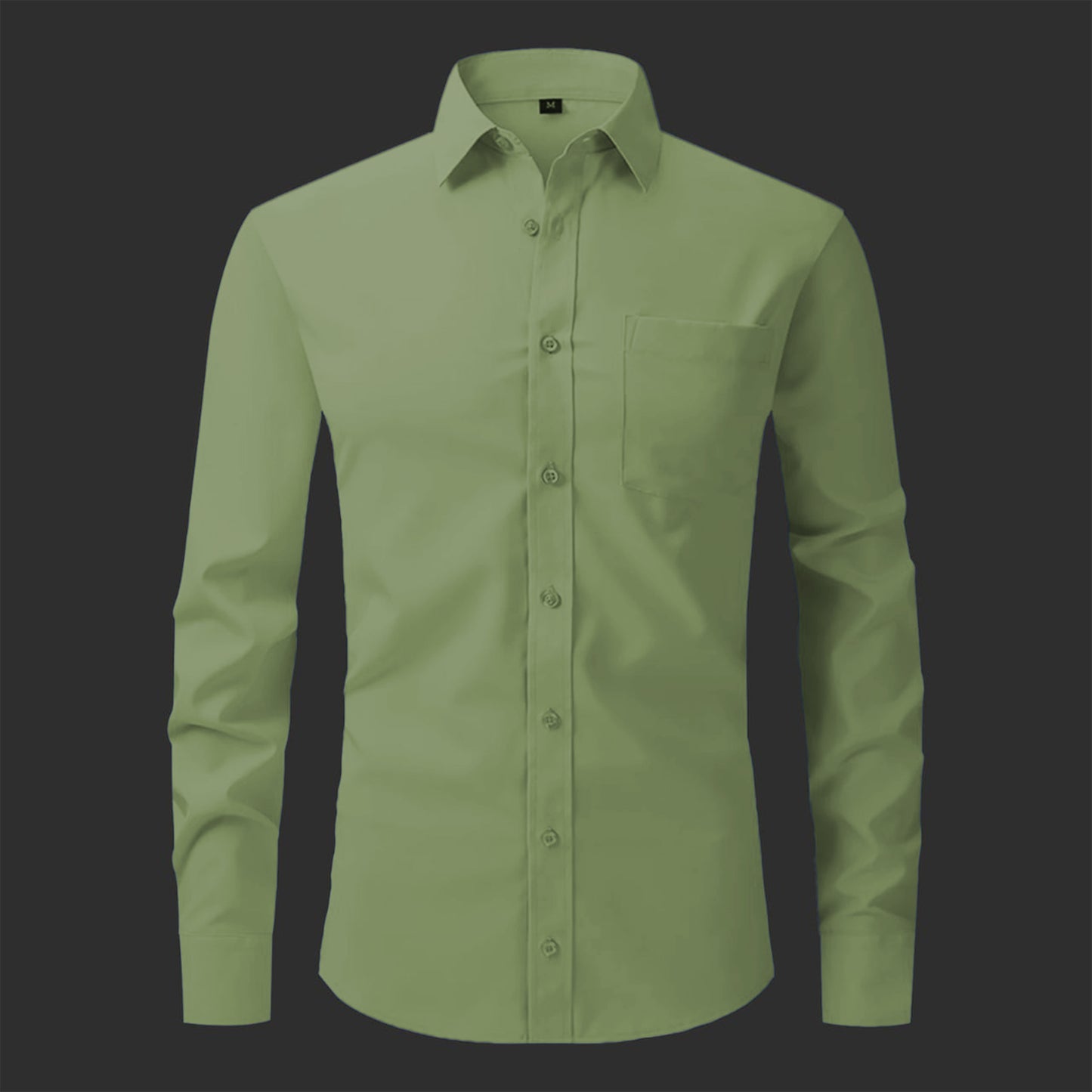Premium Cotton Shirt for Man (Green)