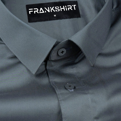 300GSM Teal Premium Satin Shirt for Men