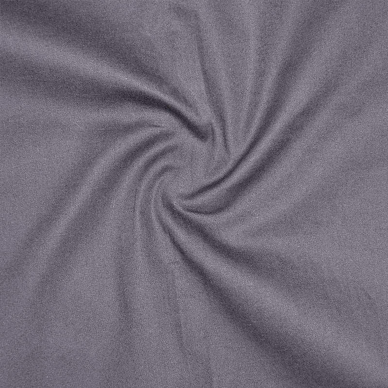 Slate Grey Oxford Cotton Shirt For Men