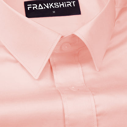 300GSM Crimson Red Premium Satin Shirt | Frankshop 300GSM Crimson Red Premium Satin Shirt | Frankshop