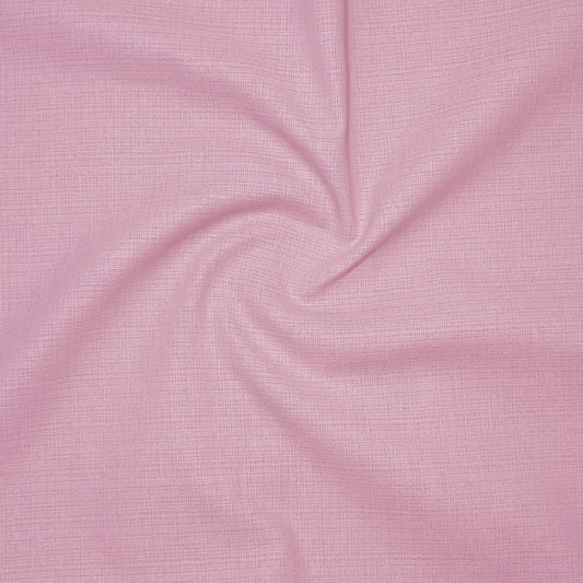 Solid Pink Textured Linen Shirt For Men