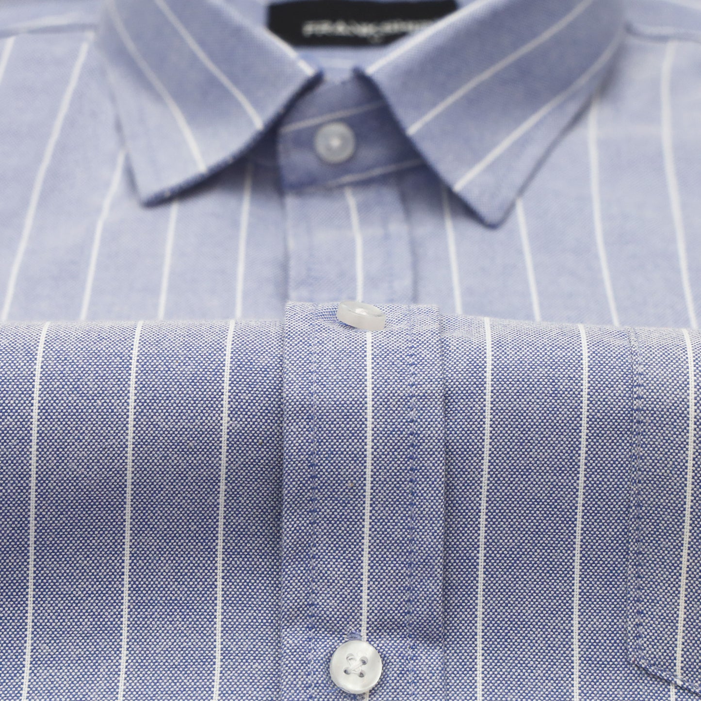 Lavender Pinstripe Oxford Shirt