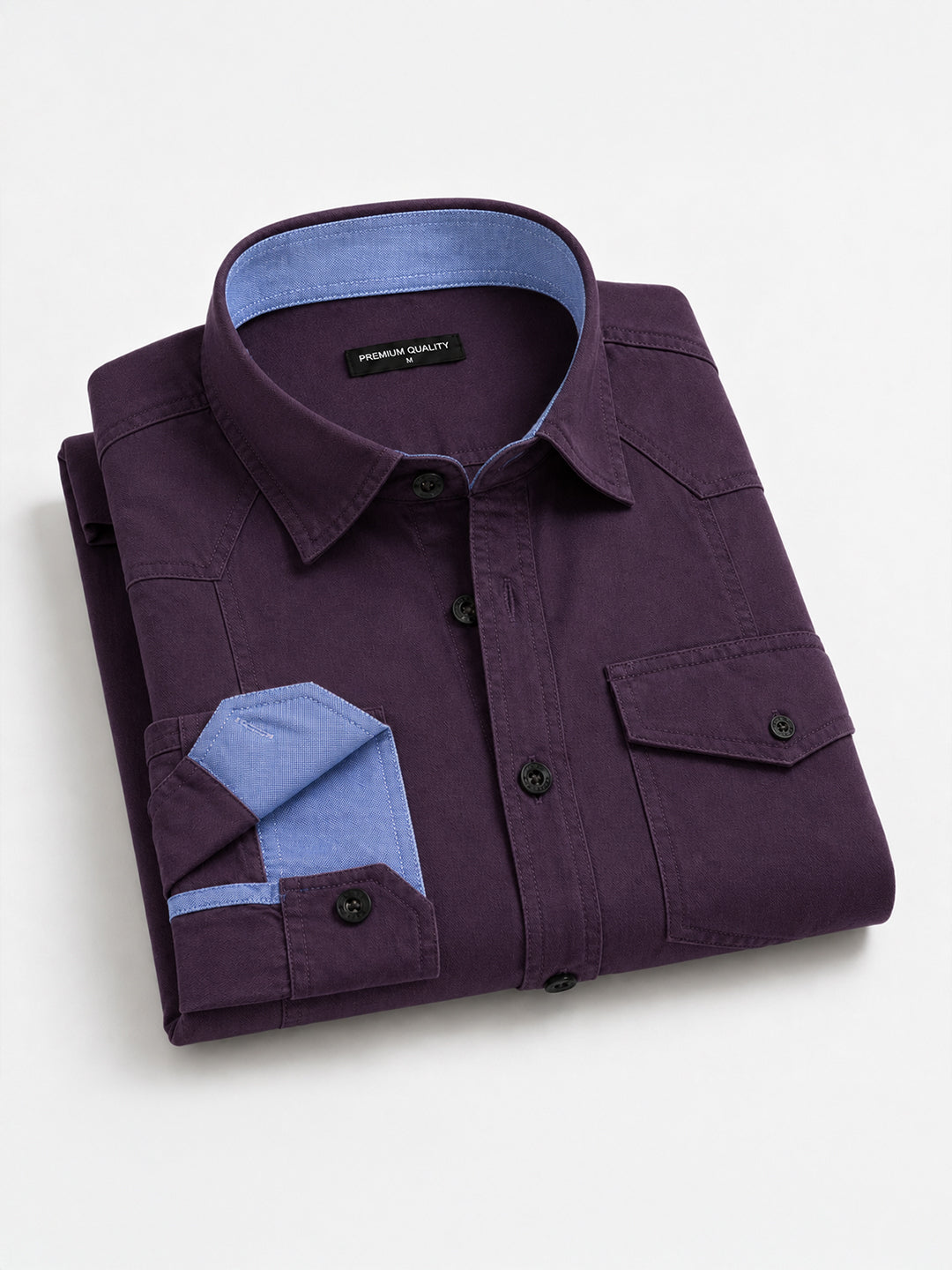 Cargo Style Wine Shirt