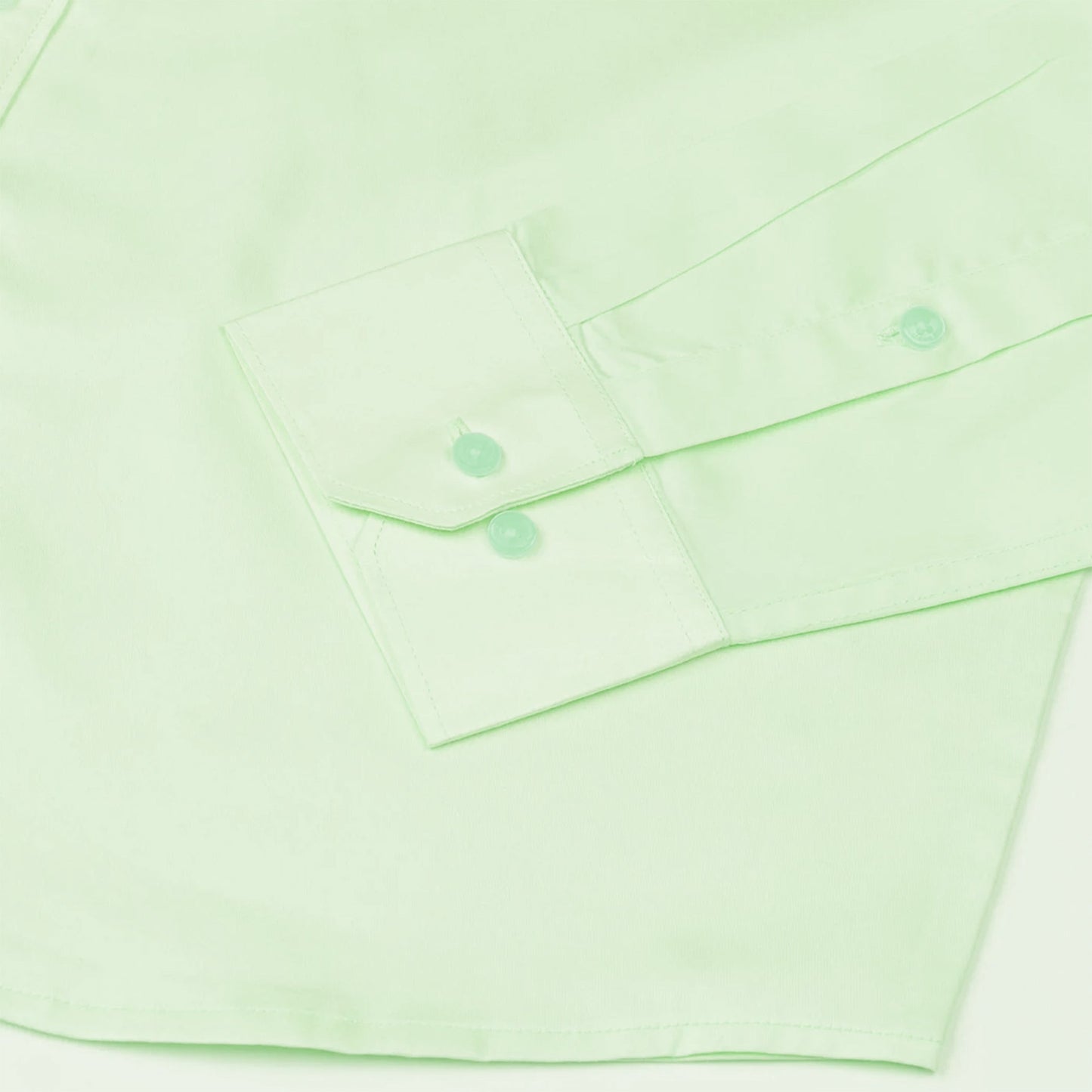 Mint Green Cotton Shirt for Men