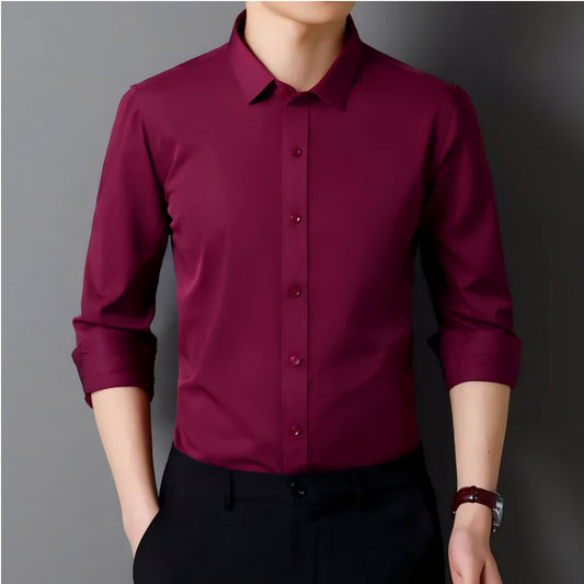 Mehroon Plain I Causal Shirt I Regular Fit I 100% Cotton Shirt