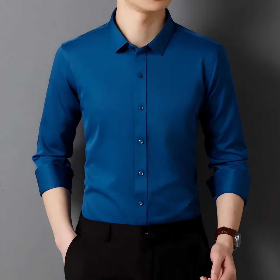 Royal Blue Plain I Causal Shirt I Regular Fit I 100% Cotton Shirt