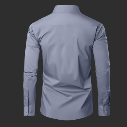 Premium Cotton Solid Shirt for Man (Dark Grey)