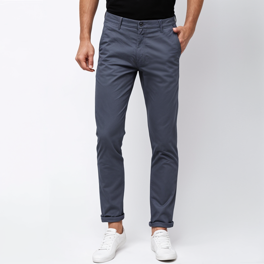 Frankshop Exclusive Casual Pants for Men Dark Grey Color