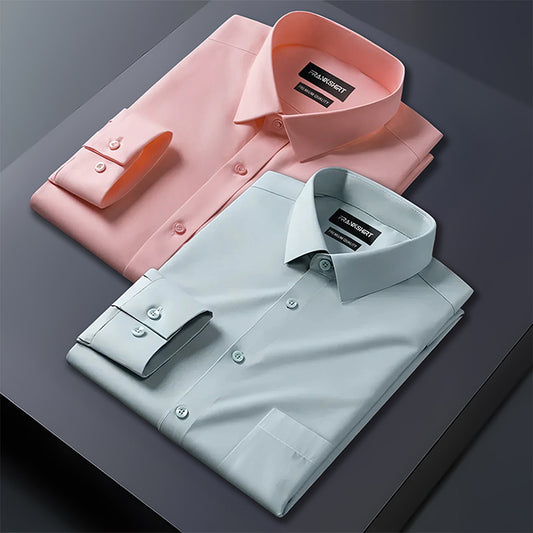 Pack of 2 Premium Cotton Shirt for Man (Peach And Pista)