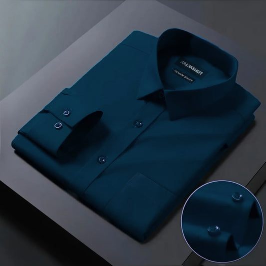 Premium Cotton Solid Shirt for Man (Royal Blue)