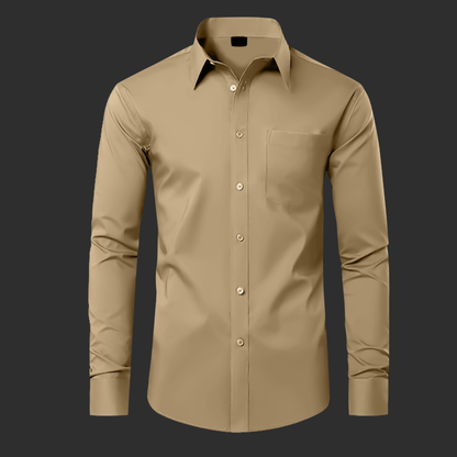 Premium Cotton Solid Shirt for Man (Skin Colour)