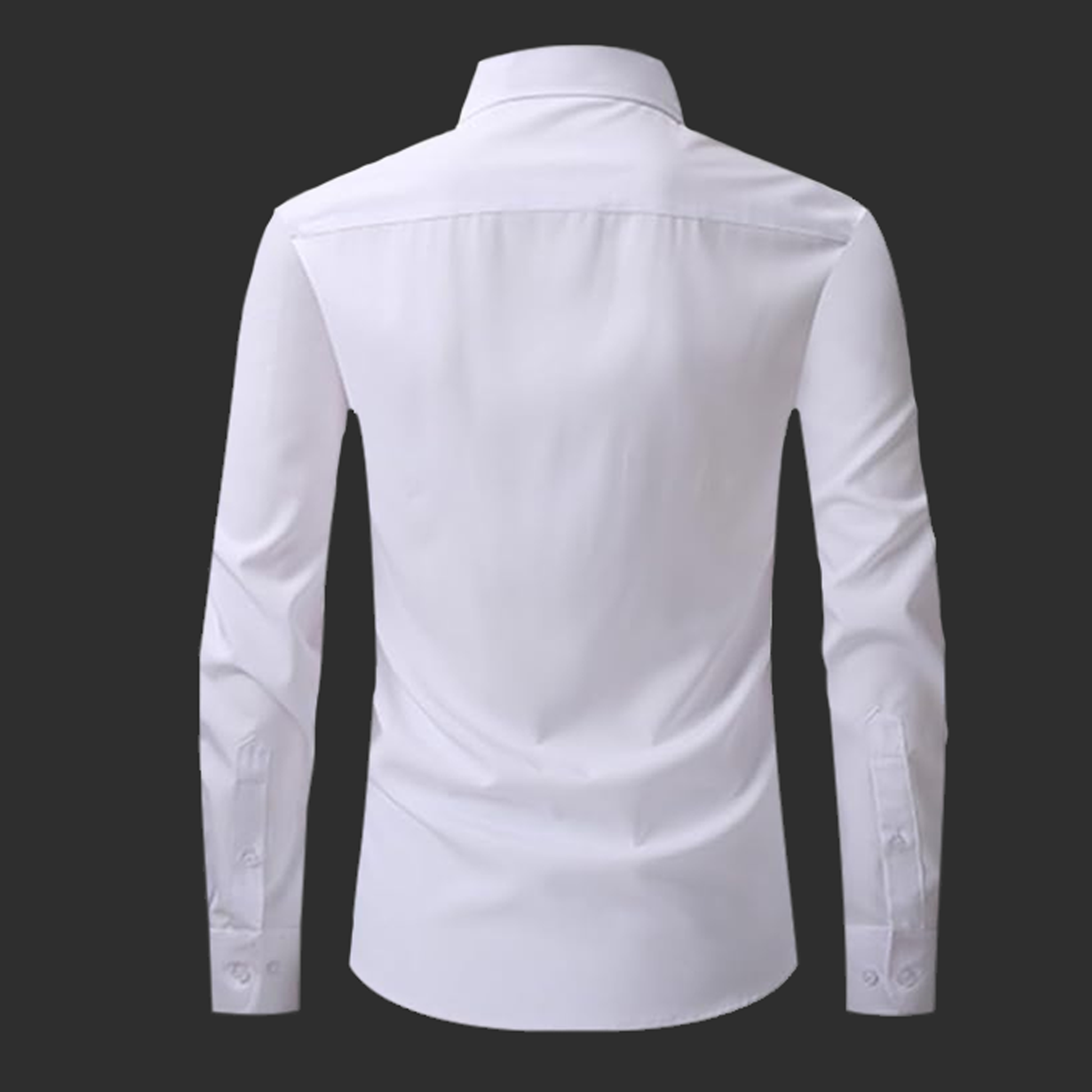 Premium Cotton Solid Shirt for Man (White) – Frankshop