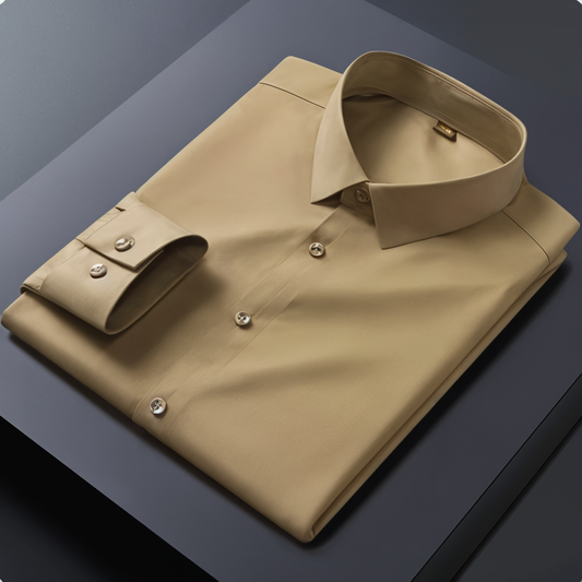 Premium Cotton Solid Shirt for Man (Skin Colour)