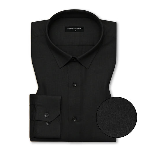Black Linen Shirt For Men