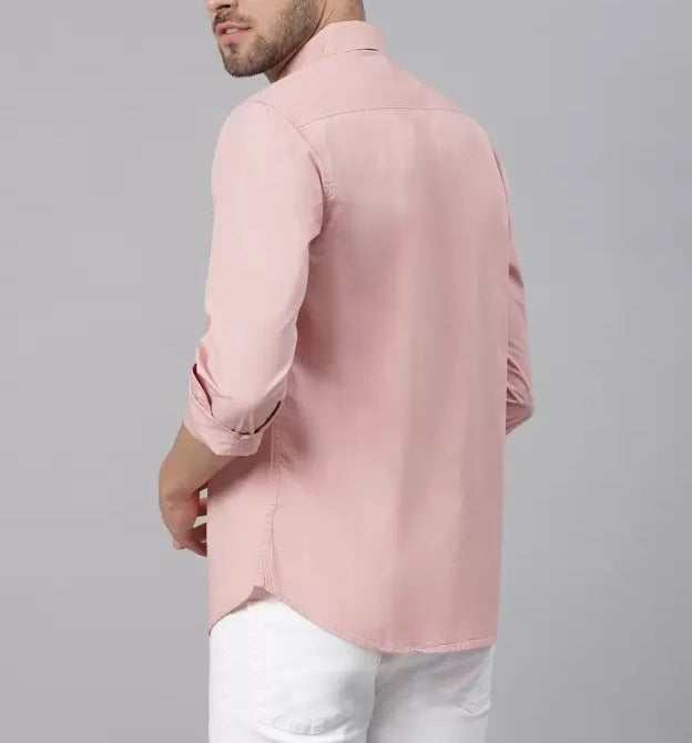 Cotton Shirt for Man ( Pink )