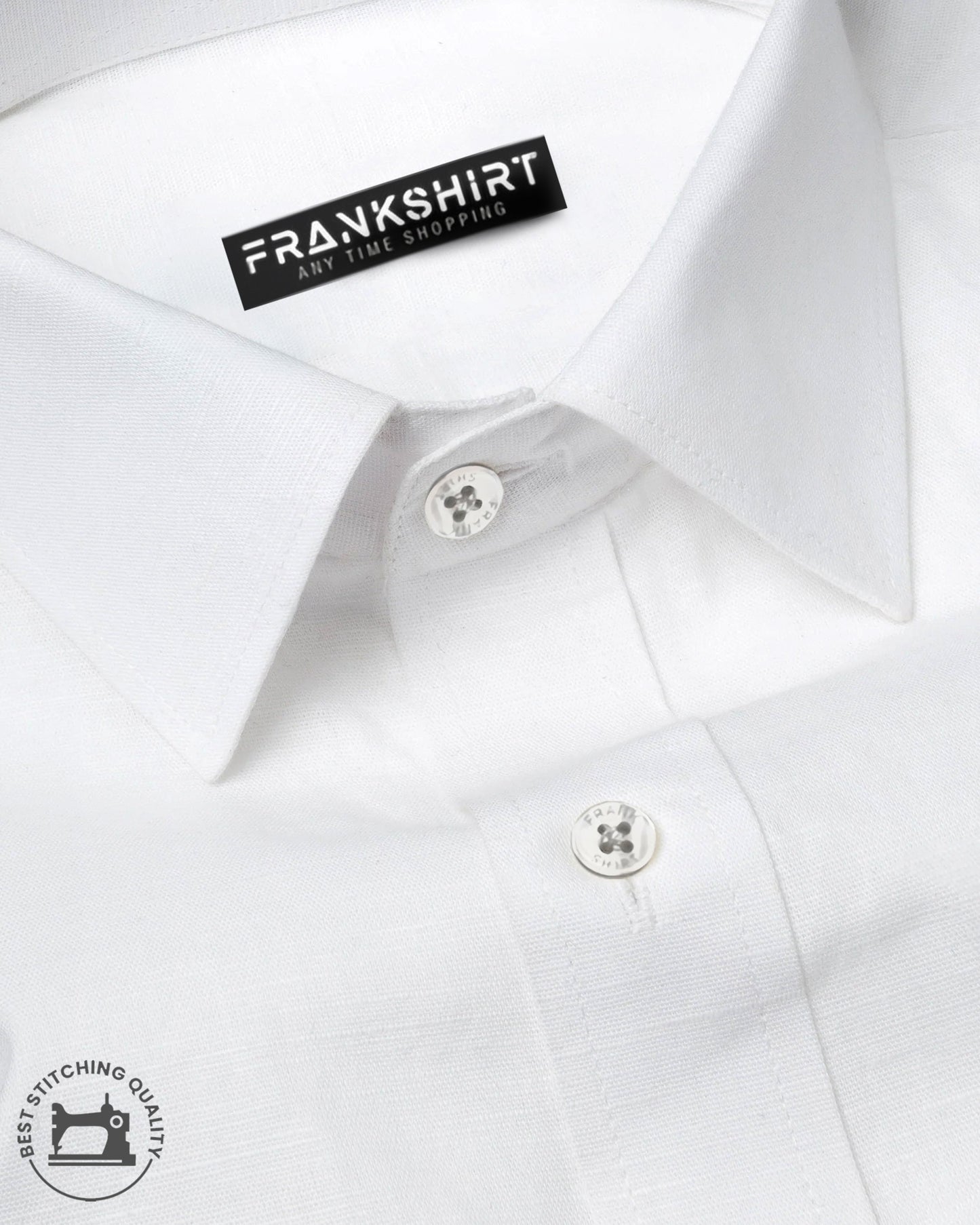 Premium Pearl White I Formal Shirt I Cotton Shirt (FS002)