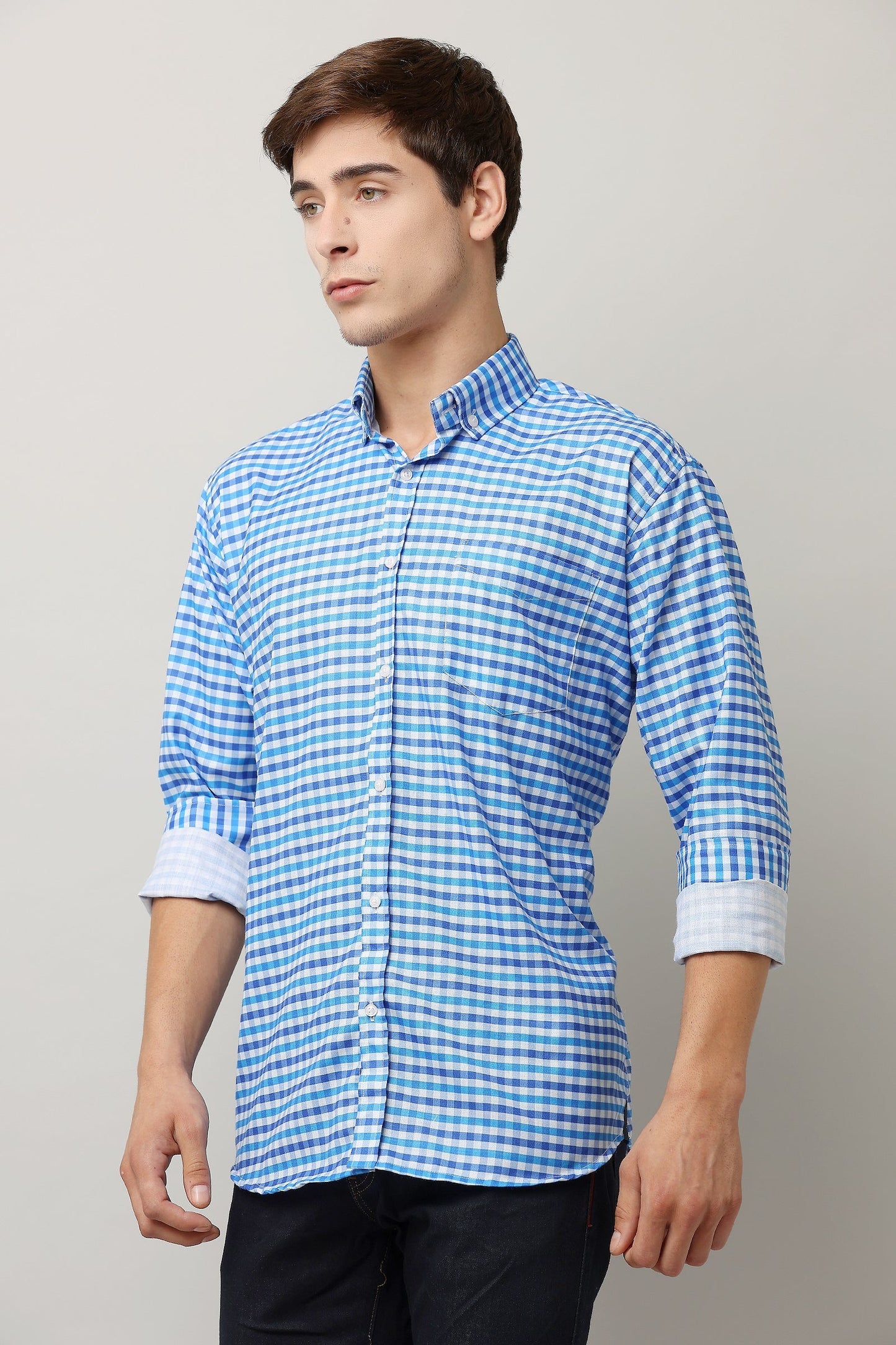 Darnandstitch® Printed Check Shirt