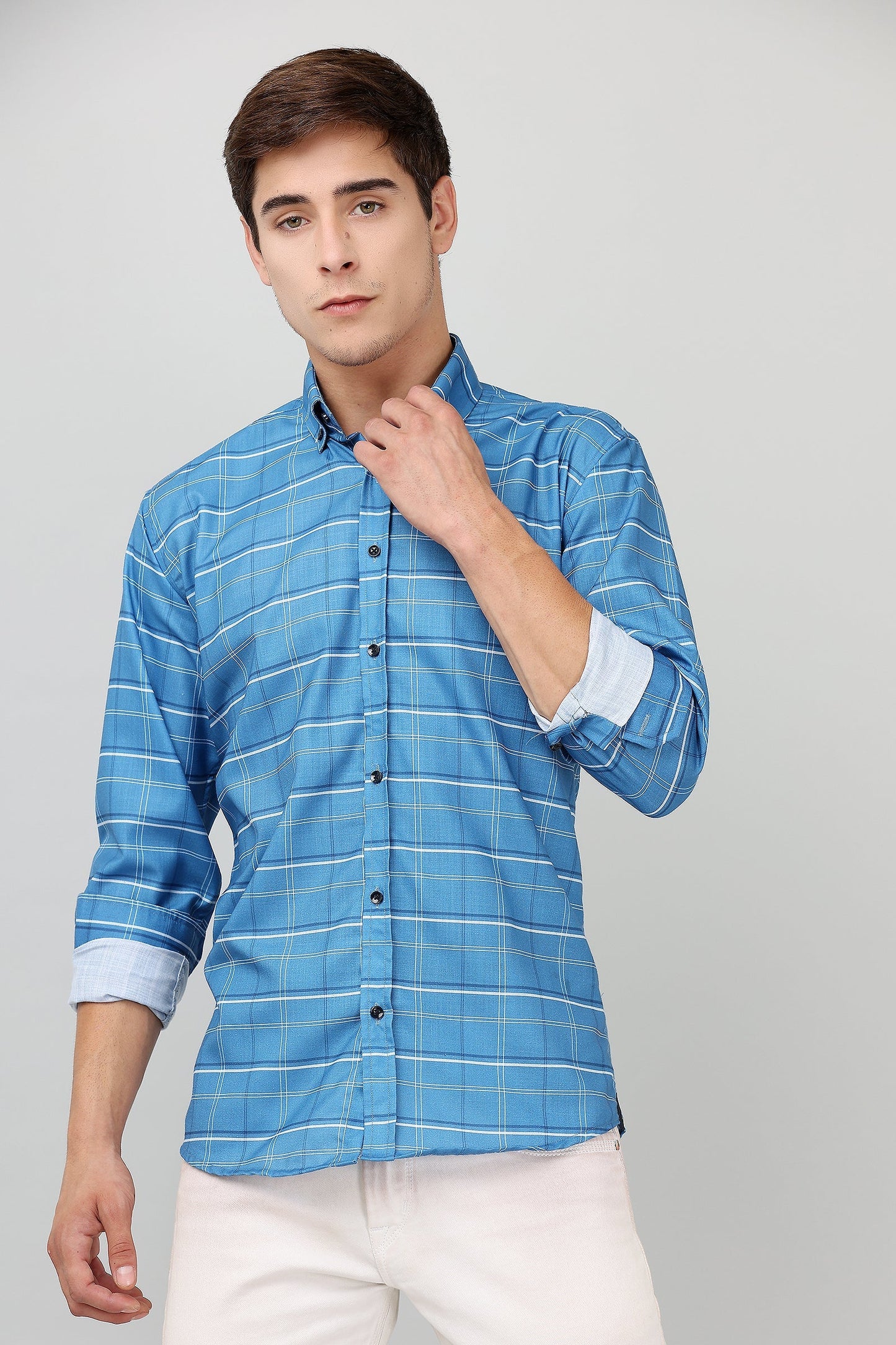 Darnandstitch High Quality Printed Checkered Shirt